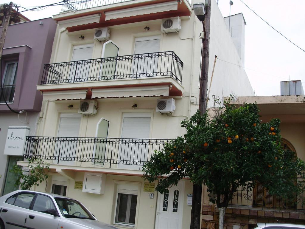 Vagia Kitsa Rooms Loutra Edipsou  Bagian luar foto